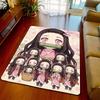 Nezuko Kamado Carpet Rug Non Slip Floor Mat Soft Area Rug for Bedroom Living Room Home -QJY