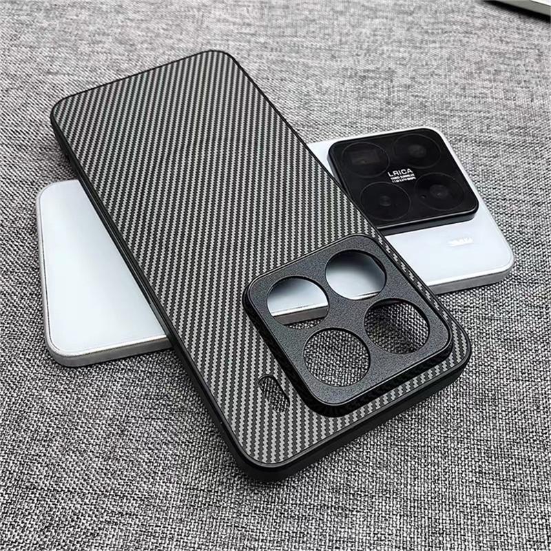Case For Xiaomi 17T Pro Mi 17 T 15T 14 15 5G For MagSafe Magnetic Luxury Stripe Silicone Leather Back Cover Protection Shell