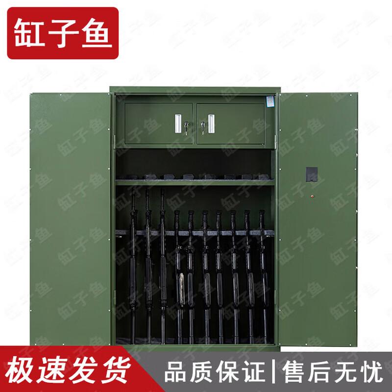 Military Green Secure Instrument Storage Cabinet