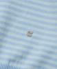 CGP (Women) V-Neck Striped Knit_Sky Blue