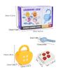 Children Counting Game Key Set for Toddlers Number Matching Fun Table Game Number Matching for Children