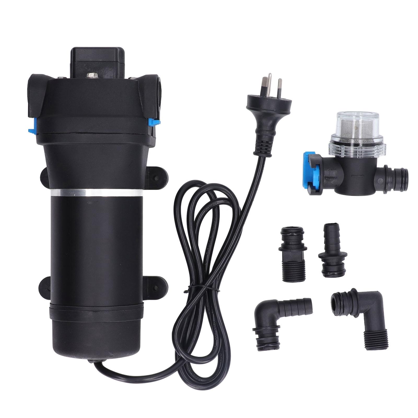 

Мікродіафрагмовий насос високого тиску самовсмоктувальний 3.3GPM 35PSI 132W