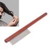 Lice Comb Fine Teeth Ergonomic Wooden Handle Stainless Steel Flea Lice Comb for Hair Care