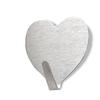 Minimalist Seamless Adhesive Love Heart Wall Hook for Kitchen & Bathroom