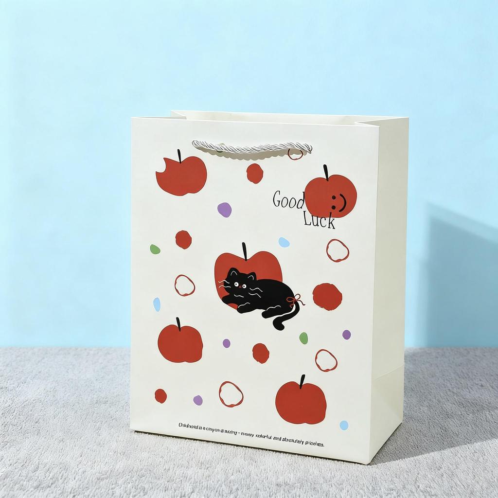 Creative Cartoon Tote Bag - Fresh Style, Multiple Sizes