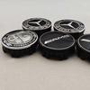 4Pcs 75mm Car Floating Wheel Center Hubcaps For Mercedes Benz W204 205 A B C E S CLA CLK ML GLK GLA GLB GLC CLA AMG Accessories