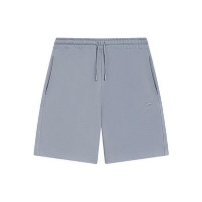 Li Ning Sports Shorts Men's Cyan Brick Gray Moderate AKSS629-4