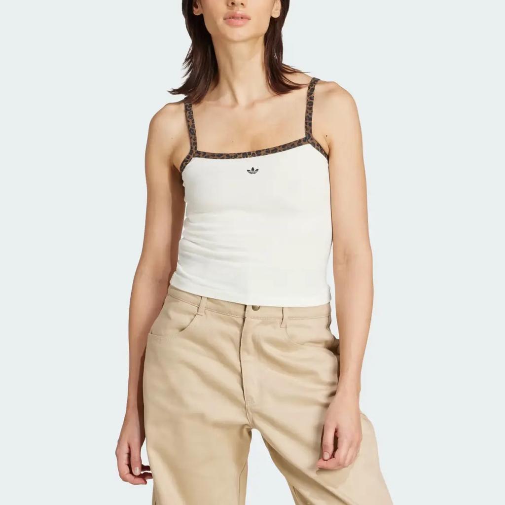 adidas originals Top Leopard Tank Women's Beige