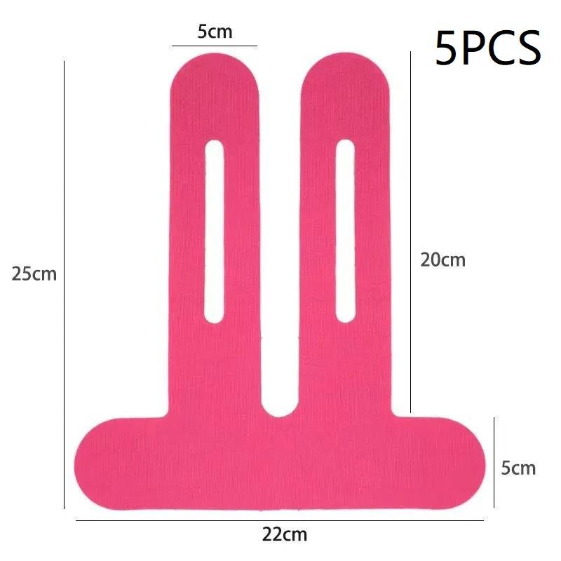 1/5Pcs Pre-Cut Kinesiology Tape For Knees Waterproof Elastic Breathable Athletic Tape Sports Bandage