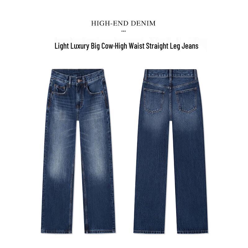 

Fengxun Women s Autumn/Winter Straight-Leg Casual Jeans FXKL3116 29