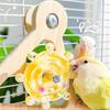 Rocking Parrot Playgrounds Stand Perch Toy with 4 Chewable Perches Encouraging Balance Exercise For Small to Large Bird
