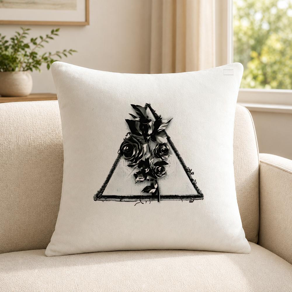 Rapper ZZICO Cushion Cover Soft Short Plush SkinFriendly Cushion Case for MultiScene Use