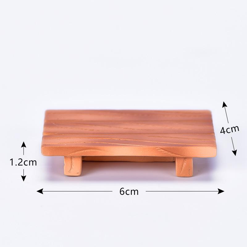 Mid-Autumn Festival Micro-landscape Ornaments Resin Handicrafts Mooncake Eating Rabbits Cute Animals Chef Rabbits