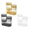 Countertop Fruit Basket 4 Tier Space Saving Container Large Capacity Serving Tray Vegetables Storage
