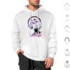Glitch Girl Orb Vaporwave Style Hoodies Long Sleeve Vaporwave Japanese Girl Hipster Future Fashion Urban Style Cyber