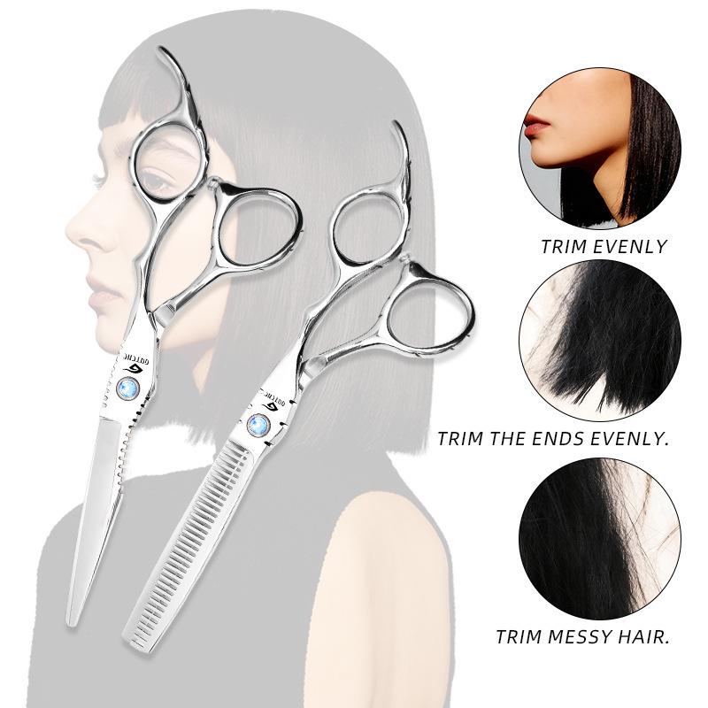Professional Barber Thinning Shears - Hair Cutting & Styling Scissors for Salon Stylists