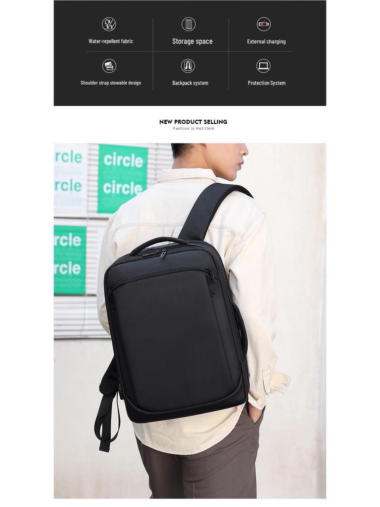 Men's Backpack - New Style Travel Bag, Casual Outdoor Student Gift
