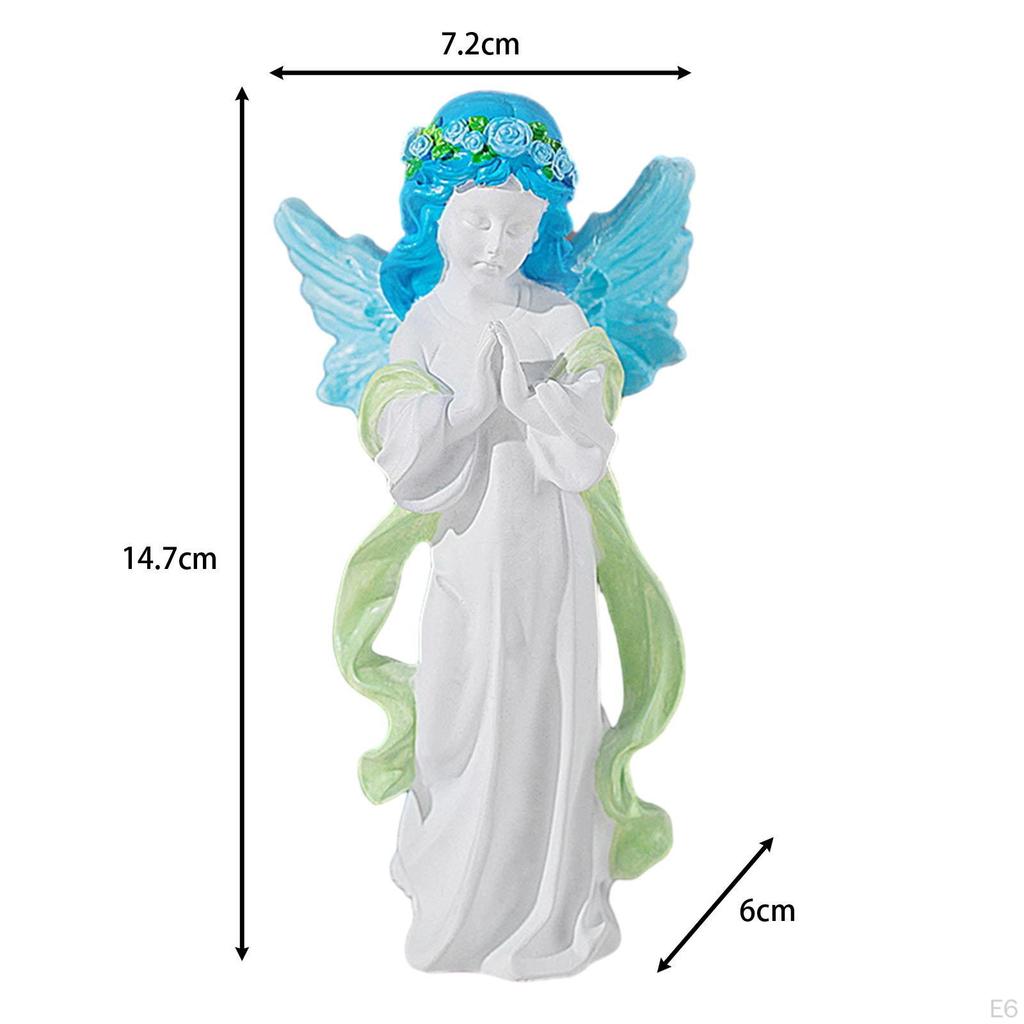 Resin Angel Sculpture for Home Decoration