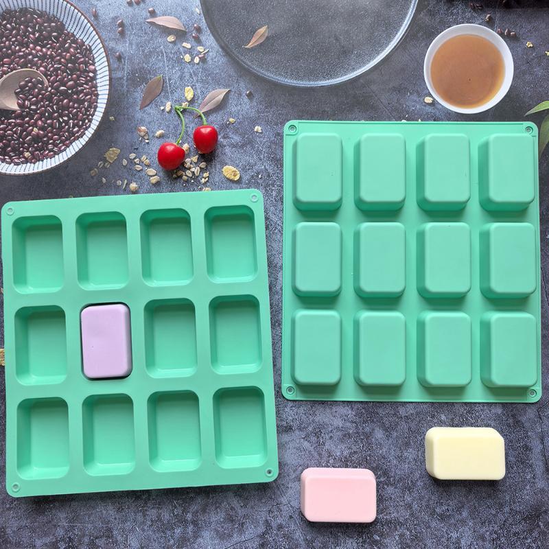 Silicone Mini Loaf Pan Bread Baking Silicone Mold For Brownie Cheesecake Chocolate Bar Kitchen Bakeware Meatloaf Ice Cube Tray