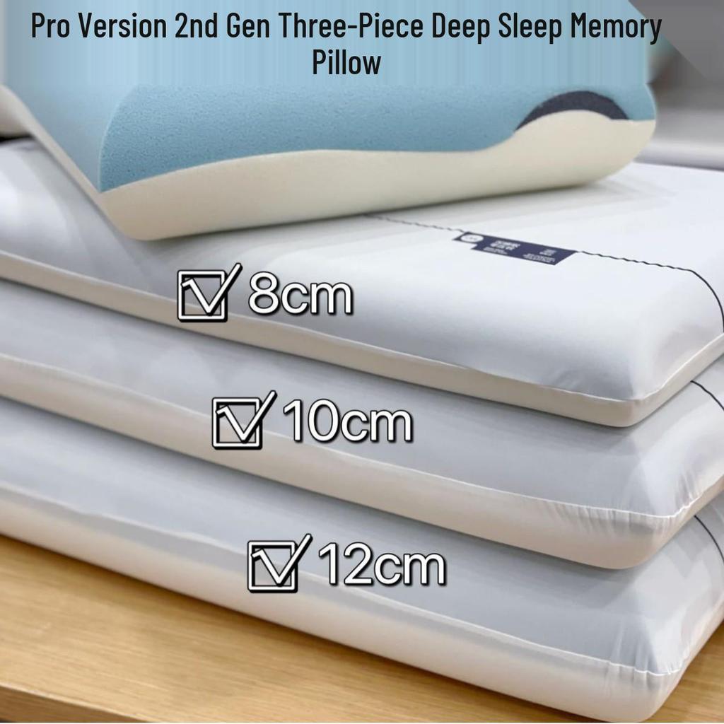 Deep Sleep Pro3 Memory Foam Neck Support Pillow