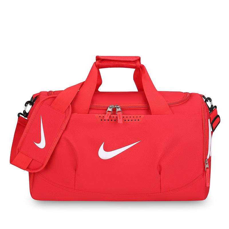 Unisex Sports Basketball Travel Bag with Shoe Compartment - Large Capacity, Crossbody & Handheld Features
