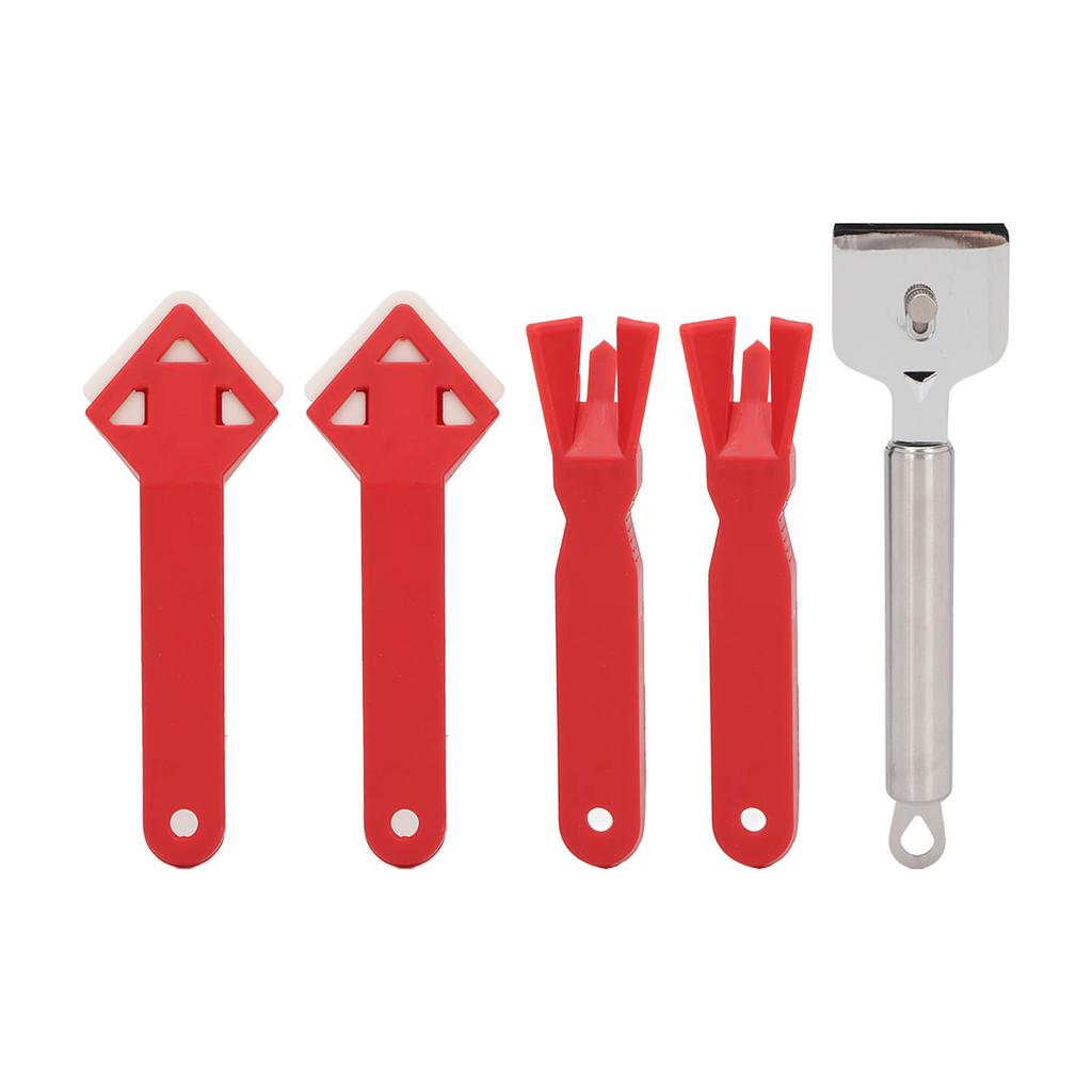 5 Stück Dichtwerkzeug Dichtmittel Fugenmasse Entferner Schaber Set Kit für Reparatur Reinigung