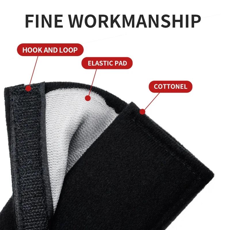 2pcs Car Shoulder Strap Covers Shoulder Protector Pad For Nissan Nismo Logo Tiida Teana Qashqai Juke X trail Note Almera Skyline