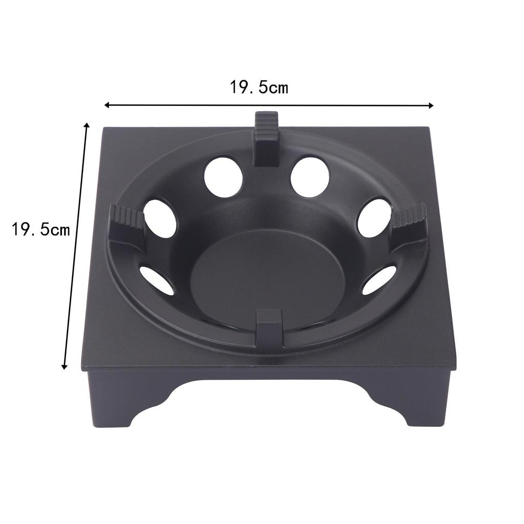 Portable Thickened Aluminum Alcohol Stove for Kitchen and Household Use