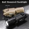 MultiFunctional X300U Scout Light Gun Light Lanterna Rifle Strobe Flashlight Fit 20mm Rail Airsoft Hanging FlashlightHunting