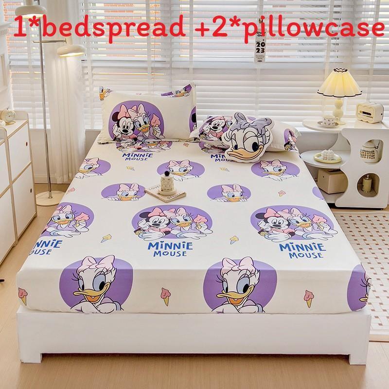 Toy Mouse Stitch Story Pattern Printing Bedspread Set Protective Cover
