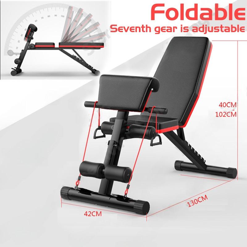 Home Professional Gym Bench Foldable Dumbbell Bench Fitness Equipment Multi Functional Workout Bench
