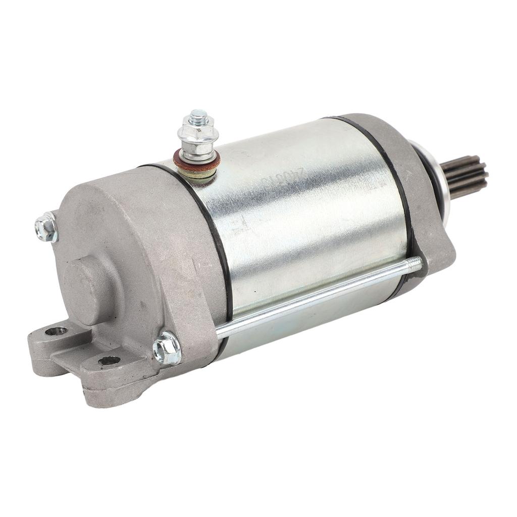 Starter Motor 12V Metal Alloy 9 Teeth Greater Torsion Fast Start 0825‑011 Replacement for Arctic Cat 1000 GT TRV XTZ