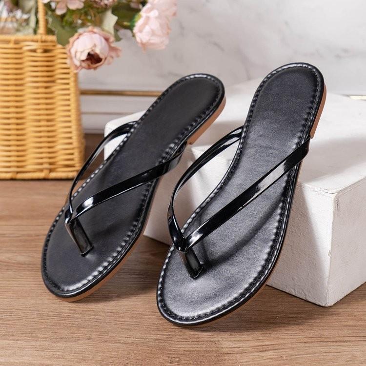 Large Size Women's Sandals 2024 New Fashion Adjustable Toe Slip-on Shoes Hollow Out Comfortable Beach Sandals