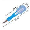 Stainless Steel Fish Scale Remover Fish Skin Scaling Knife Skinner Seafood Tool Kitchen Accessories