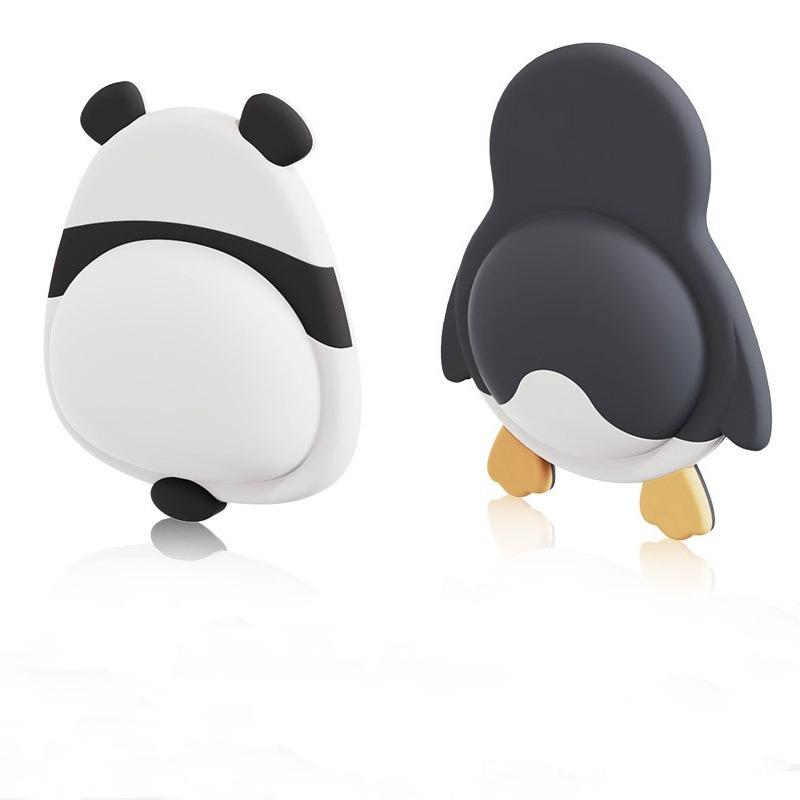 Cute Animal Shape Soft Rubber Door Anti-collision Pad Refrigerator Door Back Wall Sticker Buffer Pad