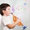 Exquisite Spielzeugtrompete Simuliertes Instrument für Jungen Musikalische Erziehung Trompetenspielzeug für Kinder Kleinkind