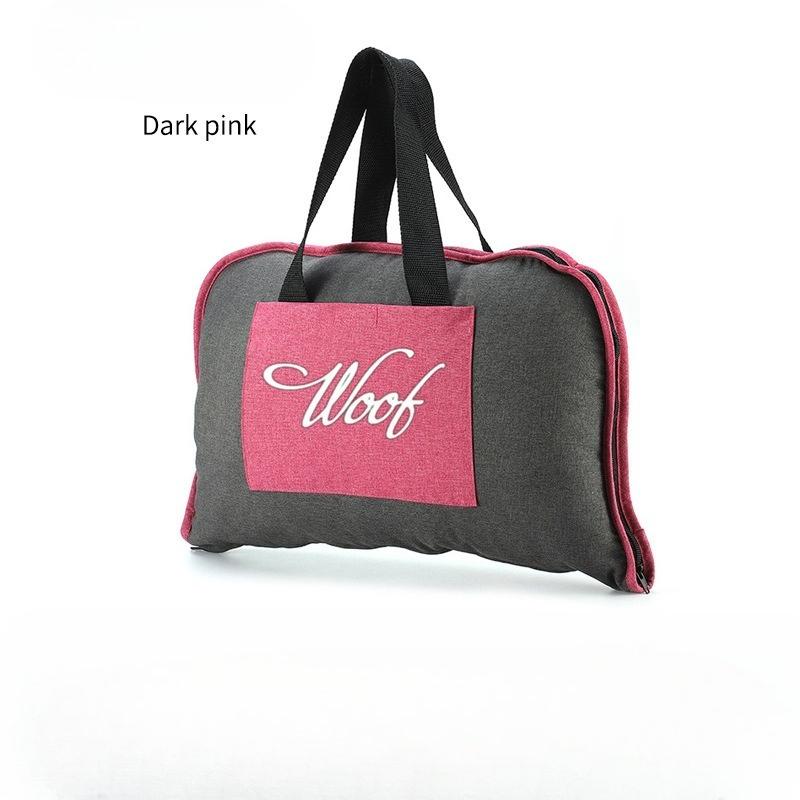 

Pet Nest Zipper Type Portable Folding Outdoor Kennel Mat Portable Anti-splashing Cat Nest Bed S:70*50*6cm