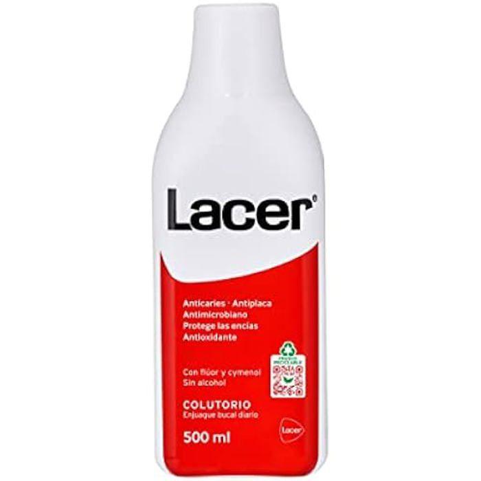 Enjuage bucal - LACER - 500 ml - Non rechargeable - Non effaçable