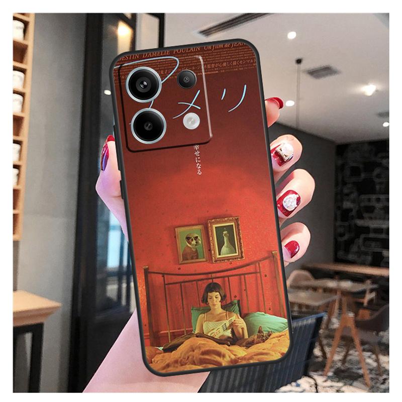Amelie Movie Poster Case For Xiaomi Redmi Note 13 Pro 12 11 9 10 12S 11S 10S 9S Redmi 13 12 10C 12C 13C Cover