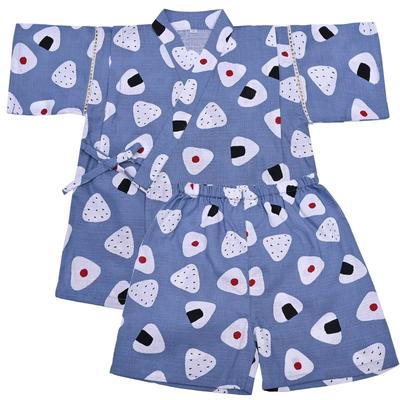 JIUJIUYCL Jinbei Set pro léto Yukata Top a Kalhoty Lehký a s japonským roztomilým Kimonem Perfektní pro letní ohňostroje a večerní chlad