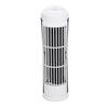 Tower Fan 90 Degree Oscillating Fan with 2 Speeds Light Standing Bladeless Fan 34dB Quiet USB 2.0 for Indoors Bedroom