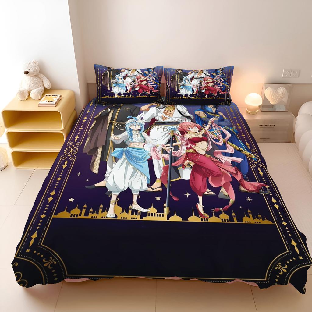 That Time I Got Reincarnated As a Slime Rimuru Ranga Anime Duvet Cover Set Soft Bedding Set Pillowcase Home Bedroom Decoration