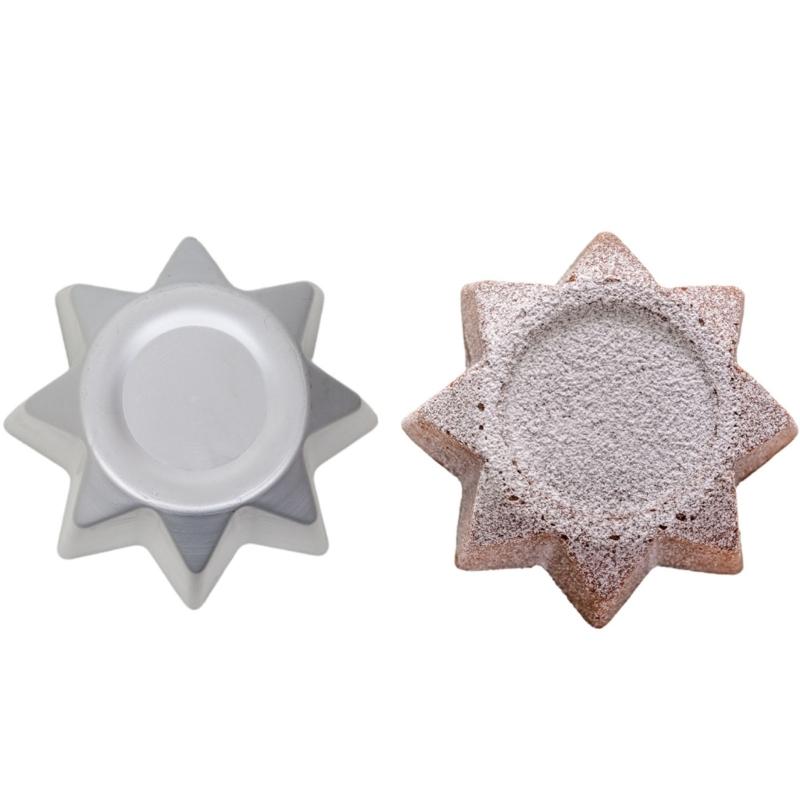 Traditionelle Weihnachtskuchenformen Lebensmittelgeeignetes eloxiertes Aluminium für gleichmäßiges Backen
