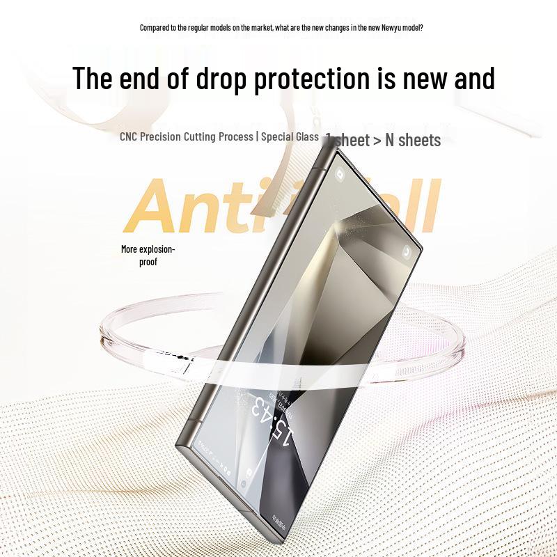 Samsung S26 Ultra Tempered Explosion-Proof Dust-Free Instant Unlock Protective Film
