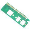 Adapter Transfer Expansion Card PCIE 3.0 x4 x8 x16 to to NVME M.2 NVMe SSD Green ABS