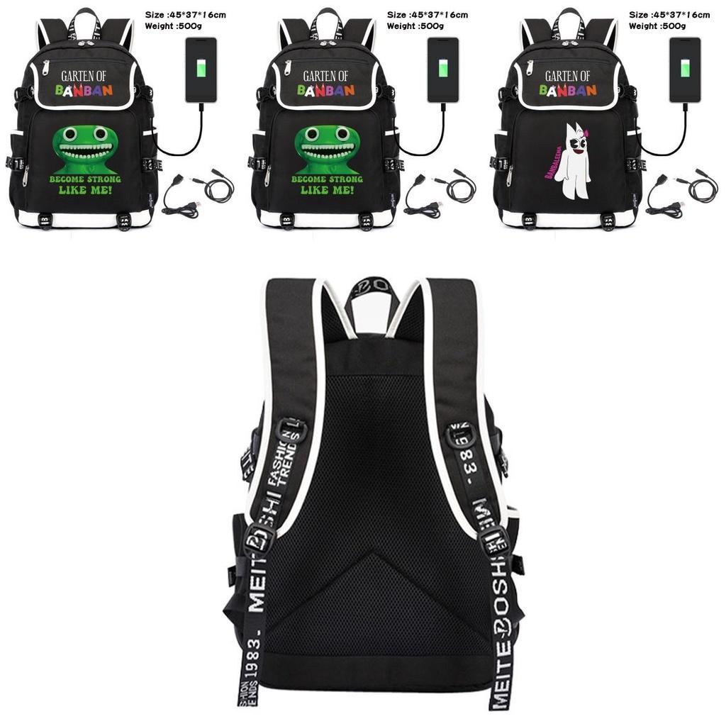 Garten Of Banban Large-capacity Waterproof Usb Charging Schoolbag Backpack Gifts