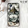 Vintage compass illustration Phone Case For Xiaomi Mi 15 14 13 13T 12 12T 12S 11 11i 11T Pro Ultra Lite 5G Black Soft