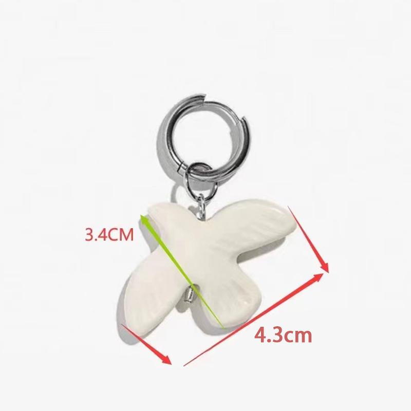 Peace Dove Ceramic Bird-Shaped Beads Diy Necklace Earrings Jewelry Accessories Pendants Loose Beads For Crafting