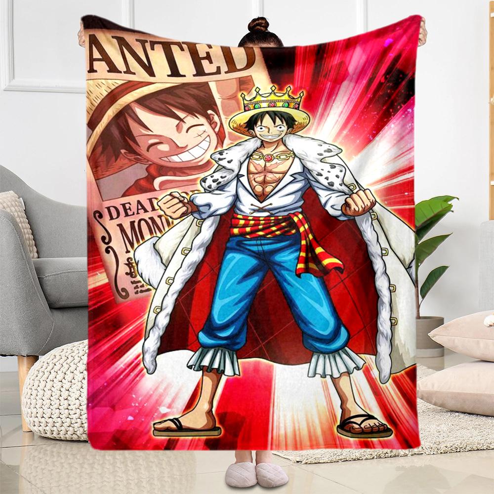 One Piece Adventure Suitable Blanket for Offices, Travel, Living Rooms Also a Good Gift for Friends and Family Suitable for All Seasons.
