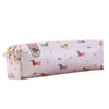 Large Capacity Cartoon Pencil Case - Portable, Printed Puppy & Kitten, Dirt-Resistant & Wear-Resistant Stationery Bag